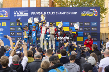 2024-10-20 - GRYAZIN Nikolay, Citroen C3 Rally2, portrait, podium, portrait during the Central European Rally 2024, 12th round of the 2024 WRC World Rally Car Championship, from October 17 to 20, 2024 at Bad Griesbach, Germany - AUTO - WRC - CENTRAL EUROPEAN RALLY 2024 - RALLY - MOTORS