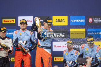 2024-10-20 - TANAK Ott, Hyundai I20 Rally1, portrait, podium, portrait during the Central European Rally 2024, 12th round of the 2024 WRC World Rally Car Championship, from October 17 to 20, 2024 at Bad Griesbach, Germany - AUTO - WRC - CENTRAL EUROPEAN RALLY 2024 - RALLY - MOTORS