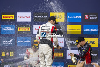 2024-10-20 - GRYAZIN Nikolay, Citroen C3 Rally2, portrait, podium, portrait during the Central European Rally 2024, 12th round of the 2024 WRC World Rally Car Championship, from October 17 to 20, 2024 at Bad Griesbach, Germany - AUTO - WRC - CENTRAL EUROPEAN RALLY 2024 - RALLY - MOTORS