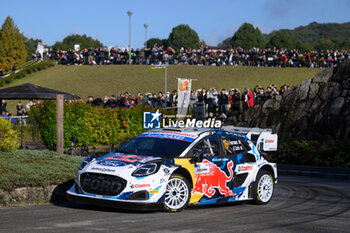 2024-11-21 - Driver Adrien Fourmaux And Co-Driver Alexandre Coria Of The Team M-Sport Ford World Rally Team Ford Puma Rally1 Hybrid,They Face In Shakedown,During Fia World Rally Championship Wrc FORUM8 Rally Japan 2024 19 November, Okazaki Japan - FIA WORLD RALLY CHAMPIONSHIP  WRC FORUM8 RALLY JAPAN 2024  - RALLY - MOTORS