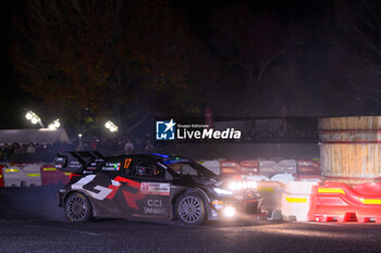 2024-11-22 - Driver Sebastien Ogier And Co-Driver Vincent Landais Of The Team Toyota Gazoo Racing Wrt,Toyota Gr Yaris Rally1 Hybrid,They Face 2nd The Day Of The Race During Fia World Rally Championship Wrc FORUM8 Rally Japan 2024 22 November, Okazaki Japan - FIA WORLD RALLY CHAMPIONSHIP  WRC FORUM8 RALLY JAPAN 2024  - RALLY - MOTORS