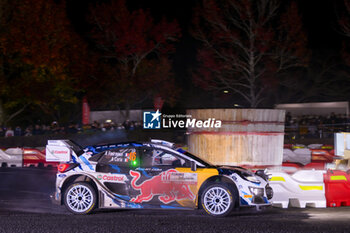 2024-11-22 - Driver Adrien Fourmaux And Co-Driver Alexandre Coria Of The Team M-Sport Ford World Rally Team Ford Puma Rally1 Hybrid,They Face 2nd The Day Of The Race During Fia World Rally Championship Wrc FORUM8 Rally Japan 2024 22 November, Okazaki Japan - FIA WORLD RALLY CHAMPIONSHIP  WRC FORUM8 RALLY JAPAN 2024  - RALLY - MOTORS