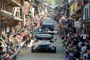 2024-11-23 - Driver Gregoire Munster And Co-Driver Louis Louka Of The Team M-Sport Ford World Rally Team Ford Puma Rally1 Hybrid,They Face 3rd The Day Of The Race During Fia World Rally Championship Wrc FORUM8 Rally Japan 2024 23 November, Okazaki Japan -  FIA WORLD RALLY CHAMPIONSHIP  WRC FORUM8 RALLY JAPAN 2024 - RALLY - MOTORS