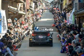 2024-11-23 - Driver Sebastien Ogier And Co-Driver Vincent Landais Of The Team Toyota Gazoo Racing Wrt,Toyota Gr Yaris Rally1 Hybrid,They Face 3rd The Day Of The Race During Fia World Rally Championship Wrc FORUM8 Rally Japan 2024 23 November, Okazaki Japan -  FIA WORLD RALLY CHAMPIONSHIP  WRC FORUM8 RALLY JAPAN 2024 - RALLY - MOTORS