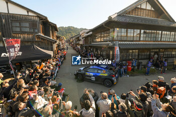 2024-11-23 - Driver Sami Pajari And Co-Driver Enni Malkonen Of The Teamprintsport Toyota Gr Yaris Rally2 ,They Face 3rd The Day Of The Race During Fia World Rally Championship Wrc FORUM8 Rally Japan 2024 23 November, Okazaki Japan -  FIA WORLD RALLY CHAMPIONSHIP  WRC FORUM8 RALLY JAPAN 2024 - RALLY - MOTORS