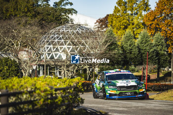 21/11/2024 - 24 MCERLEAN Joshua, FULTON James, Skoda Fabia RS Rally2, action during the Rally Japan 2024, 13th round of the 2024 WRC World Rally Car Championship, from November 21 to 24, 2024 at Toyota, Aichi, Japan - AUTO - WRC - RALLY JAPAN 2024 - RALLY - MOTORI