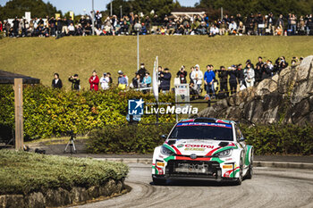 21/11/2024 - 30 INGRAM Christopher, KIHURANI Alexander, Toyota Yaris Rally2, action during the Rally Japan 2024, 13th round of the 2024 WRC World Rally Car Championship, from November 21 to 24, 2024 at Toyota, Aichi, Japan - AUTO - WRC - RALLY JAPAN 2024 - RALLY - MOTORI