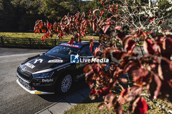 21/11/2024 - 22 KAJETANOWICZ Kajetan, SZCHZEPANIAK Maciej, Skoda Fabia RS Rally2, action during the Rally Japan 2024, 13th round of the 2024 WRC World Rally Car Championship, from November 21 to 24, 2024 at Toyota, Aichi, Japan - AUTO - WRC - RALLY JAPAN 2024 - RALLY - MOTORI