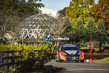 21/11/2024 - 08 TANAK Ott, JARVEOJA Martin, Hyundai I20 Rally1, action during the Rally Japan 2024, 13th round of the 2024 WRC World Rally Car Championship, from November 21 to 24, 2024 at Toyota, Aichi, Japan - AUTO - WRC - RALLY JAPAN 2024 - RALLY - MOTORI