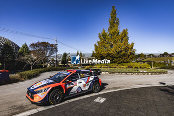 21/11/2024 - 11 NEUVILLE Thierry, WYDAEGHE Martijn, Hyundai I20 Rally1, action during the Rally Japan 2024, 13th round of the 2024 WRC World Rally Car Championship, from November 21 to 24, 2024 at Toyota, Aichi, Japan - AUTO - WRC - RALLY JAPAN 2024 - RALLY - MOTORI