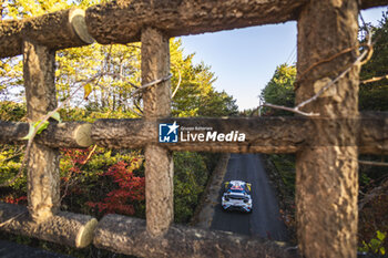 2024-11-23 - 13 MUNSTER Gregoire, LOUKA Louis, Ford Puma Rally1, action during the Rally Japan 2024, 13th round of the 2024 WRC World Rally Car Championship, from November 21 to 24, 2024 at Toyota, Aichi, Japan - AUTO - WRC - RALLY JAPAN 2024 - RALLY - MOTORS