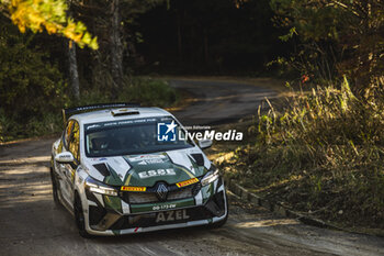 2024-11-23 - 40 ROSSI Ghjuvanni, SARMEZAN Kylian, Renault Clio Rally3, action during the Rally Japan 2024, 13th round of the 2024 WRC World Rally Car Championship, from November 21 to 24, 2024 at Toyota, Aichi, Japan - AUTO - WRC - RALLY JAPAN 2024 - RALLY - MOTORS