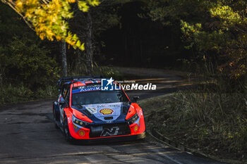 2024-11-23 - 09 MIKKELSEN Andreas, ERIKSEN Torstein, Hyundai I20 Rally1, action during the Rally Japan 2024, 13th round of the 2024 WRC World Rally Car Championship, from November 21 to 24, 2024 at Toyota, Aichi, Japan - AUTO - WRC - RALLY JAPAN 2024 - RALLY - MOTORS