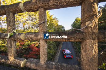 2024-11-23 - 09 MIKKELSEN Andreas, ERIKSEN Torstein, Hyundai I20 Rally1, action during the Rally Japan 2024, 13th round of the 2024 WRC World Rally Car Championship, from November 21 to 24, 2024 at Toyota, Aichi, Japan - AUTO - WRC - RALLY JAPAN 2024 - RALLY - MOTORS