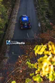 2024-11-23 - 20 PAJARI Sami, MALKONEN Enni, Toyota Yaris Rally2, action during the Rally Japan 2024, 13th round of the 2024 WRC World Rally Car Championship, from November 21 to 24, 2024 at Toyota, Aichi, Japan - AUTO - WRC - RALLY JAPAN 2024 - RALLY - MOTORS