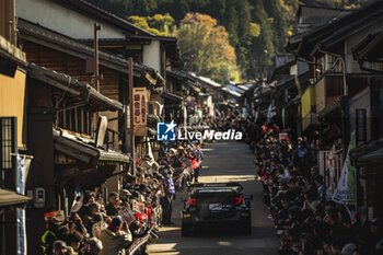 2024-11-23 - 17 OGIER Sebastien, LANDAIS Vincent, Toyota GR Yaris Rally1, action during the Rally Japan 2024, 13th round of the 2024 WRC World Rally Car Championship, from November 21 to 24, 2024 at Toyota, Aichi, Japan - AUTO - WRC - RALLY JAPAN 2024 - RALLY - MOTORS