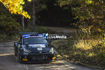 2024-11-23 - 20 PAJARI Sami, MALKONEN Enni, Toyota Yaris Rally2, action during the Rally Japan 2024, 13th round of the 2024 WRC World Rally Car Championship, from November 21 to 24, 2024 at Toyota, Aichi, Japan - AUTO - WRC - RALLY JAPAN 2024 - RALLY - MOTORS