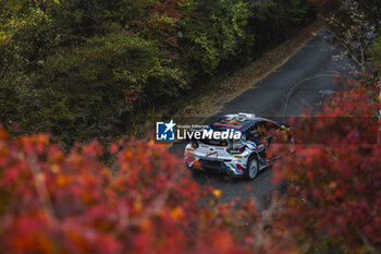 2024-11-23 - 13 MUNSTER Gregoire, LOUKA Louis, Ford Puma Rally1, action during the Rally Japan 2024, 13th round of the 2024 WRC World Rally Car Championship, from November 21 to 24, 2024 at Toyota, Aichi, Japan - AUTO - WRC - RALLY JAPAN 2024 - RALLY - MOTORS