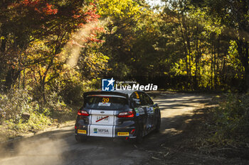 2024-11-23 - 39 DOMINGUEZ Diego, PEÑATE Rogelio, Ford Fiesta Rally3, action during the Rally Japan 2024, 13th round of the 2024 WRC World Rally Car Championship, from November 21 to 24, 2024 at Toyota, Aichi, Japan - AUTO - WRC - RALLY JAPAN 2024 - RALLY - MOTORS