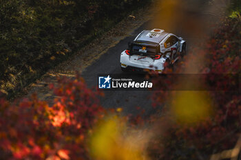 2024-11-23 - 36 KOGURE Hikaru, LUHTINEN Topi, Toyota Yaris Rally2, action during the Rally Japan 2024, 13th round of the 2024 WRC World Rally Car Championship, from November 21 to 24, 2024 at Toyota, Aichi, Japan - AUTO - WRC - RALLY JAPAN 2024 - RALLY - MOTORS