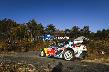 2024-11-23 - 13 MUNSTER Gregoire, LOUKA Louis, Ford Puma Rally1, action during the Rally Japan 2024, 13th round of the 2024 WRC World Rally Car Championship, from November 21 to 24, 2024 at Toyota, Aichi, Japan - AUTO - WRC - RALLY JAPAN 2024 - RALLY - MOTORS