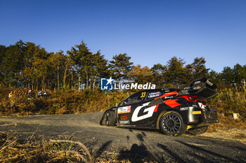 2024-11-23 - 33 EVANS Elfyn, MARTIN Scott, Toyota GR Yaris Rally1, action during the Rally Japan 2024, 13th round of the 2024 WRC World Rally Car Championship, from November 21 to 24, 2024 at Toyota, Aichi, Japan - AUTO - WRC - RALLY JAPAN 2024 - RALLY - MOTORS