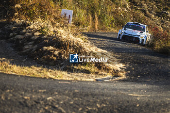 2024-11-23 - 29 YAMAMOTO Yuki, SALMINEN Marko, Toyota Yaris Rally2, action during the Rally Japan 2024, 13th round of the 2024 WRC World Rally Car Championship, from November 21 to 24, 2024 at Toyota, Aichi, Japan - AUTO - WRC - RALLY JAPAN 2024 - RALLY - MOTORS