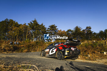 2024-11-23 - 17 OGIER Sebastien, LANDAIS Vincent, Toyota GR Yaris Rally1, action during the Rally Japan 2024, 13th round of the 2024 WRC World Rally Car Championship, from November 21 to 24, 2024 at Toyota, Aichi, Japan - AUTO - WRC - RALLY JAPAN 2024 - RALLY - MOTORS