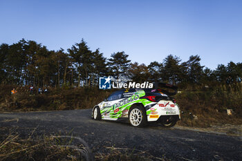 2024-11-23 - 32 KOVALAINEN Heikki, KITAGAWA Sae, Toyota Yaris Rally2, action during the Rally Japan 2024, 13th round of the 2024 WRC World Rally Car Championship, from November 21 to 24, 2024 at Toyota, Aichi, Japan - AUTO - WRC - RALLY JAPAN 2024 - RALLY - MOTORS