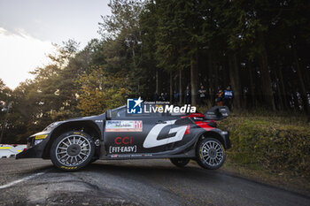 2024-11-24 - 33 EVANS Elfyn, MARTIN Scott, Toyota GR Yaris Rally1, action during the Rally Japan 2024, 13th round of the 2024 WRC World Rally Car Championship, from November 21 to 24, 2024 at Toyota, Aichi, Japan - AUTO - WRC - RALLY JAPAN 2024 - RALLY - MOTORS