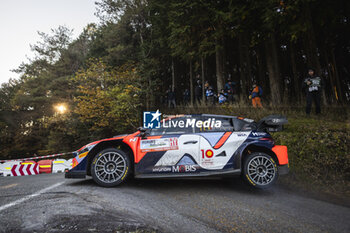 2024-11-24 - 11 NEUVILLE Thierry, WYDAEGHE Martijn, Hyundai I20 Rally1, action during the Rally Japan 2024, 13th round of the 2024 WRC World Rally Car Championship, from November 21 to 24, 2024 at Toyota, Aichi, Japan - AUTO - WRC - RALLY JAPAN 2024 - RALLY - MOTORS