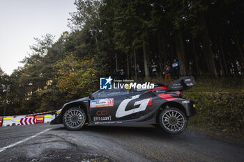 2024-11-24 - 18 KATSUTA Takamoto, JOHNSTON Aaron, Toyota GR Yaris Rally1, action during the Rally Japan 2024, 13th round of the 2024 WRC World Rally Car Championship, from November 21 to 24, 2024 at Toyota, Aichi, Japan - AUTO - WRC - RALLY JAPAN 2024 - RALLY - MOTORS