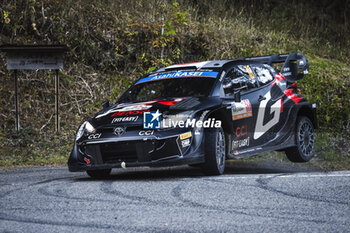 2024-11-24 - 18 KATSUTA Takamoto, JOHNSTON Aaron, Toyota GR Yaris Rally1, action during the Rally Japan 2024, 13th round of the 2024 WRC World Rally Car Championship, from November 21 to 24, 2024 at Toyota, Aichi, Japan - AUTO - WRC - RALLY JAPAN 2024 - RALLY - MOTORS