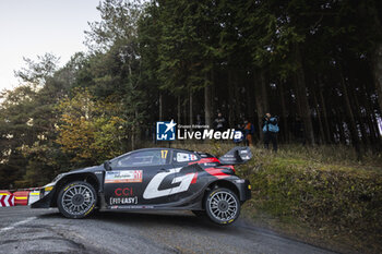 2024-11-24 - 17 OGIER Sebastien, LANDAIS Vincent, Toyota GR Yaris Rally1, action during the Rally Japan 2024, 13th round of the 2024 WRC World Rally Car Championship, from November 21 to 24, 2024 at Toyota, Aichi, Japan - AUTO - WRC - RALLY JAPAN 2024 - RALLY - MOTORS