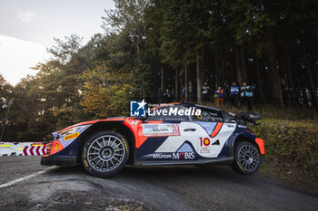 2024-11-24 - 08 TANAK Ott, JARVEOJA Martin, Hyundai I20 Rally1, action during the Rally Japan 2024, 13th round of the 2024 WRC World Rally Car Championship, from November 21 to 24, 2024 at Toyota, Aichi, Japan - AUTO - WRC - RALLY JAPAN 2024 - RALLY - MOTORS