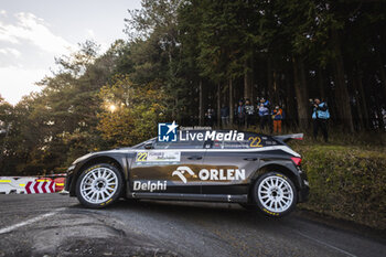 2024-11-24 - 22 KAJETANOWICZ Kajetan, SZCHZEPANIAK Maciej, Skoda Fabia RS Rally2, action during the Rally Japan 2024, 13th round of the 2024 WRC World Rally Car Championship, from November 21 to 24, 2024 at Toyota, Aichi, Japan - AUTO - WRC - RALLY JAPAN 2024 - RALLY - MOTORS