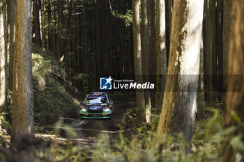 2024-11-24 - 25 GREENSMITH Gus, ANDERSSON Jonas, Skoda Fabia RS Rally2, action during the Rally Japan 2024, 13th round of the 2024 WRC World Rally Car Championship, from November 21 to 24, 2024 at Toyota, Aichi, Japan - AUTO - WRC - RALLY JAPAN 2024 - RALLY - MOTORS