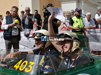 2024-06-11 - The participants during 1000 Miglia Race 2022, in Brescia (BS), Italy on June 10, 2024. - 1000 MIGLIA  BRESCIA-TORINO - HISTORIC - MOTORS