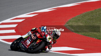2024-03-22 - N°1 Alvaro Bautista ESP Ducati Panigale V4R ARUBA.IT Racing - Ducati - PIRELLI CATALUNYA ROUND - ROUND 2 - FREE PRACTICE AND QUALIFICATIONS - SUPERBIKE - MOTORS