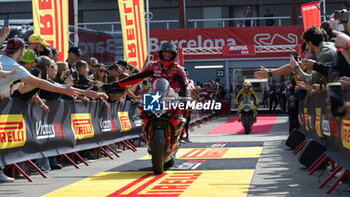 2024-03-23 - N°11 Nicolo Bulega ITA Ducati Panigale V4R ARUBA.IT Racing - PIRELLI CATALUNYA ROUND - ROUND 2 - SUPERPOLE - SUPERBIKE - MOTORS
