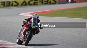2024-03-23 - N°1 Alvaro Bautista ESP Ducati Panigale V4R ARUBA.IT Racing - Ducati - PIRELLI CATALUNYA ROUND - ROUND 2 - RACE1 - SUPERBIKE - MOTORS