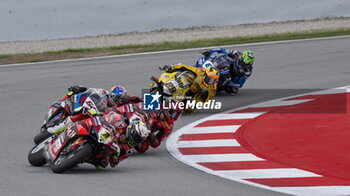2024-03-24 - N°1 Alvaro Bautista ESP Ducati Panigale V4R ARUBA.IT Racing - Ducati - PIRELLI CATALUNYA ROUND - ROUND 2 - RACE2 - SUPERBIKE - MOTORS