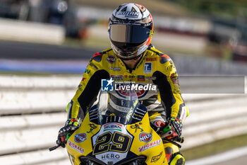 2024-06-16 - Andrea Iannone (ITA) Ducati Panigale V4R, Team Go Eleven during FIM Superbike World Championship Pirelli 
Emilia-Romagna Round at Misano World Circuit, Misano Adriatico, Italy on June 16, 2024 - ROUND 04 EMILIA-ROMAGNA ROUND - SUPERPOLERACE AND RACE 2 - SUPERBIKE - MOTORS