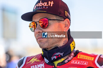 2024-06-16 - Alvaro Bautista (ESP) Ducati Panigale V4R, Aruba.It Racing - Ducati during FIM Superbike World Championship Pirelli 
Emilia-Romagna Round at Misano World Circuit, Misano Adriatico, Italy on June 16, 2024 - ROUND 04 EMILIA-ROMAGNA ROUND - SUPERPOLERACE AND RACE 2 - SUPERBIKE - MOTORS