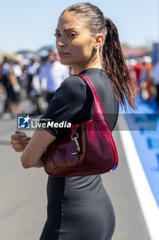 2024-06-16 - Elodie girl friends of Andrea Iannone (ITA) Ducati Panigale V4R, during FIM Superbike World Championship Pirelli 
Emilia-Romagna Round at Misano World Circuit, Misano Adriatico, Italy on June 16, 2024 - ROUND 04 EMILIA-ROMAGNA ROUND - SUPERPOLERACE AND RACE 2 - SUPERBIKE - MOTORS