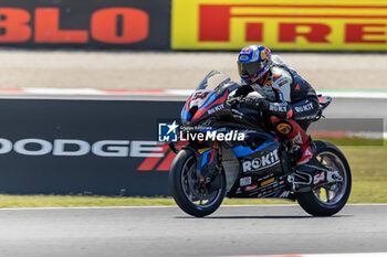 2024-06-16 - Toprak Razgatlioglu (TUR) BMW M 1000 RR, Rokit BMW Motorrad WorldSBK Team during FIM Superbike World Championship Pirelli Emilia-Romagna Round at Misano World Circuit, Misano Adriatico, Italy on June 16, 2024 - ROUND 04 EMILIA-ROMAGNA ROUND - SUPERPOLERACE AND RACE 2 - SUPERBIKE - MOTORS