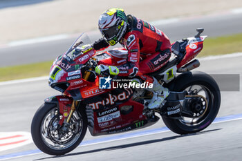 2024-06-16 - Alvaro Bautista (ESP) Ducati Panigale V4R, Aruba.It Racing - Ducati during FIM Superbike World Championship Pirelli 
Emilia-Romagna Round at Misano World Circuit, Misano Adriatico, Italy on June 16, 2024 - ROUND 04 EMILIA-ROMAGNA ROUND - SUPERPOLERACE AND RACE 2 - SUPERBIKE - MOTORS