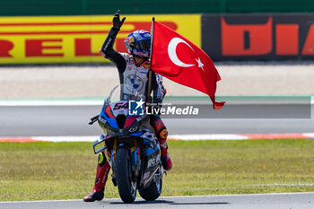 2024-06-16 - Toprak Razgatlioglu (TUR) BMW M 1000 RR, Rokit BMW Motorrad WorldSBK Team during FIM Superbike World Championship Pirelli Emilia-Romagna Round at Misano World Circuit, Misano Adriatico, Italy on June 16, 2024 - ROUND 04 EMILIA-ROMAGNA ROUND - SUPERPOLERACE AND RACE 2 - SUPERBIKE - MOTORS