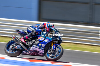 2024-06-16 - Bradley Ray (GBR) Yamaha YZF R1, Yamaha Motoxracing WorldSBK Team during FIM Superbike World Championship Pirelli Emilia-Romagna Round at Misano World Circuit, Misano Adriatico, Italy on June 16, 2024 - ROUND 04 EMILIA-ROMAGNA ROUND - SUPERPOLERACE AND RACE 2 - SUPERBIKE - MOTORS