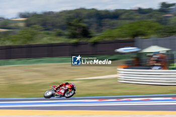 2024-06-16 - Alvaro Bautista (ESP) Ducati Panigale V4R, Aruba.It Racing - Ducati during FIM Superbike World Championship Pirelli 
Emilia-Romagna Round at Misano World Circuit, Misano Adriatico, Italy on June 16, 2024 - ROUND 04 EMILIA-ROMAGNA ROUND - SUPERPOLERACE AND RACE 2 - SUPERBIKE - MOTORS